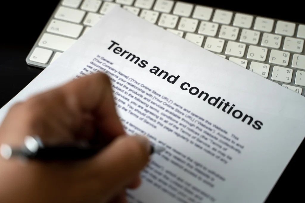 Terms and Conditions